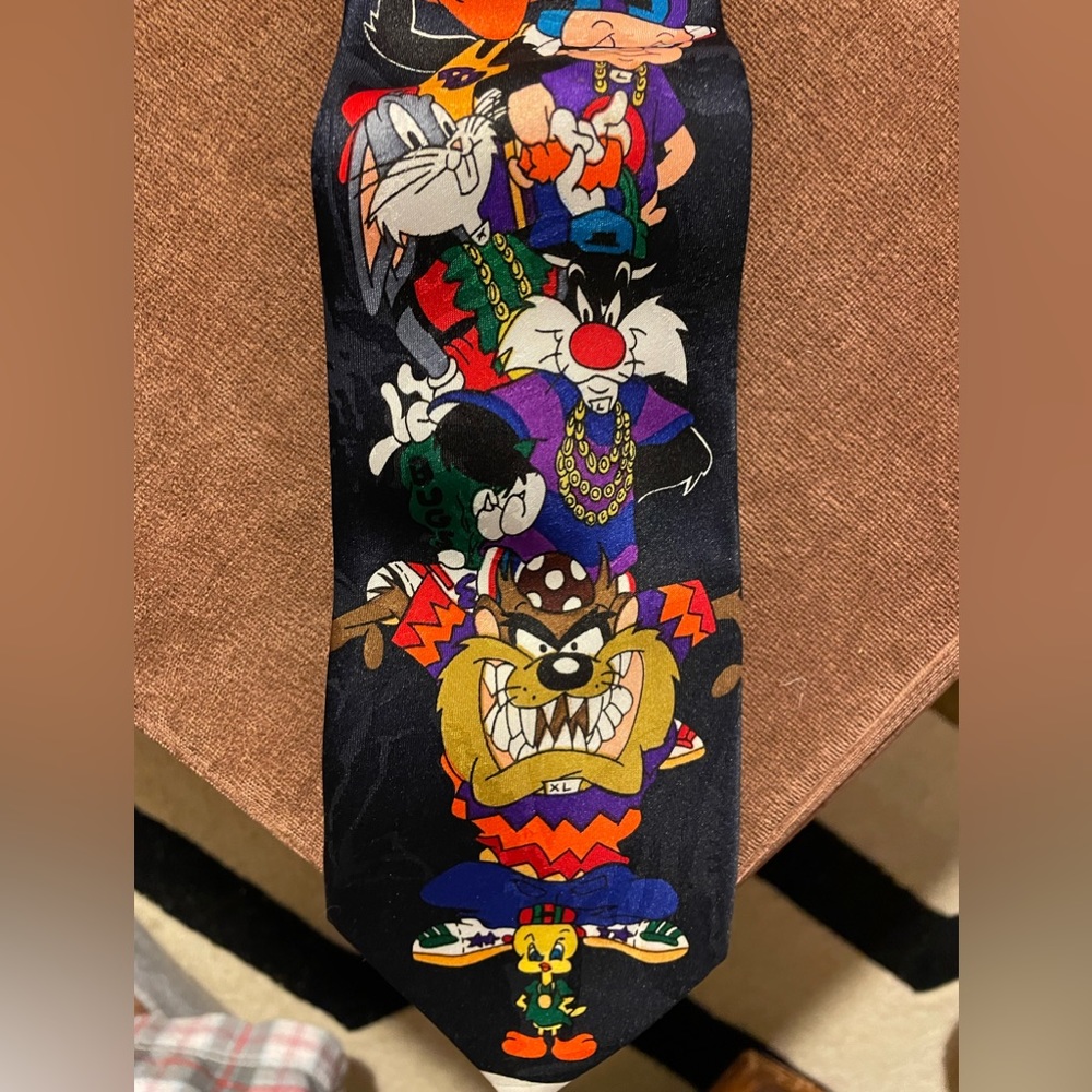 Vintage Looney Tunes Posse Tie